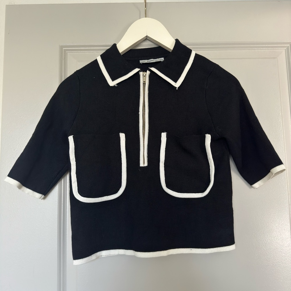 Zara knit top